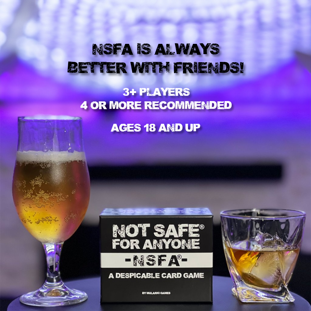 Not Safe For Anyone | A Despicable Card Game